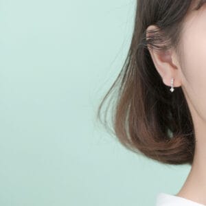 Khuyên tai bạc Le'Mare Jewelry G0733 Khuyên tai bạc Le'Mare Jewelry G0733 Le'mare Jewelry LMJ