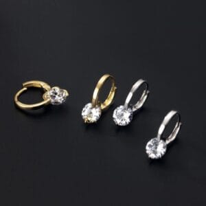 Khuyên tai bạc Le'Mare Jewelry G7190 Khuyên tai bạc Le'Mare Jewelry G7190 Le'mare Jewelry LMJ