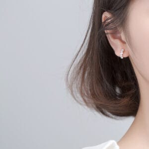 Khuyên tai bạc Le'Mare Jewelry G5419 Khuyên tai bạc Le'Mare Jewelry G5419 Le'mare Jewelry LMJ