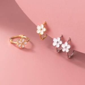 Khuyên tai bạc Le'Mare Jewelry M03547 Khuyên tai bạc Le'Mare Jewelry M03547 Le'mare Jewelry LMJ