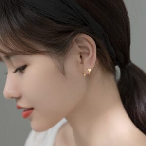 Khuyên tai bạc Le'Mare Jewelry G8899 Khuyên tai bạc Le'Mare Jewelry G8899 Le'mare Jewelry LMJ