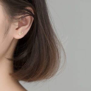 Khuyên tai bạc Le'Mare Jewelry G6378 Khuyên tai bạc Le'Mare Jewelry G6378 Le'mare Jewelry LMJ