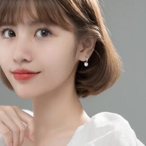 Khuyên tai bạc Le'Mare Jewelry G7190 Khuyên tai bạc Le'Mare Jewelry G7190 Le'mare Jewelry LMJ