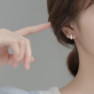 Khuyên tai bạc Le'Mare Jewelry G8951 Khuyên tai bạc Le'Mare Jewelry G8951 Le'mare Jewelry LMJ