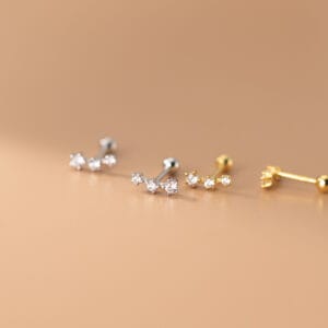 Khuyên tai bạc Le'Mare Jewelry G9405 Khuyên tai bạc Le'Mare Jewelry G9405 Le'mare Jewelry LMJ