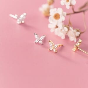 Khuyên tai bạc Le'Mare Jewelry G6460 Khuyên tai bạc Le'Mare Jewelry G6460 Le'mare Jewelry LMJ