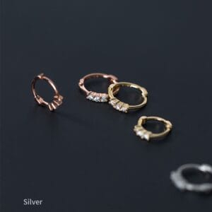 Khuyên tai bạc Le'Mare Jewelry G9046 Khuyên tai bạc Le'Mare Jewelry G9046 Le'mare Jewelry LMJ