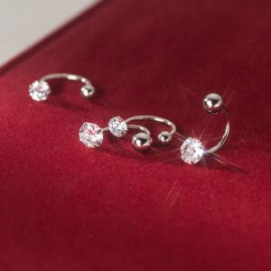 Khuyên tai bạc Le'Mare Jewelry M04062 Khuyên tai bạc Le'Mare Jewelry M04062 Le'mare Jewelry LMJ