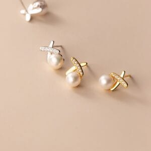 Khuyên tai bạc Le'Mare Jewelry G8965 Khuyên tai bạc Le'Mare Jewelry G8965 Le'mare Jewelry LMJ