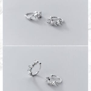 Khuyên tai bạc Le'Mare Jewelry G5419 Khuyên tai bạc Le'Mare Jewelry G5419 Le'mare Jewelry LMJ