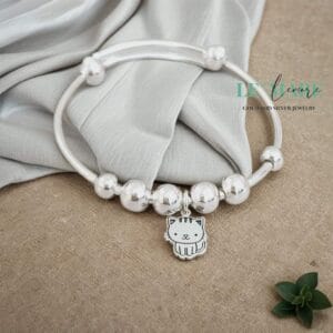 VS bi bạc ta mix charm Mèo Le'Mare Jewelry