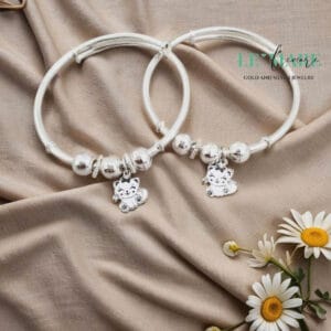 VS 3 bi bạc ta mix charm thiết kế (tuỳ chọn) Le'Mare Jewelry làm quà thôi nôi, đầy tháng, sinh nhật …