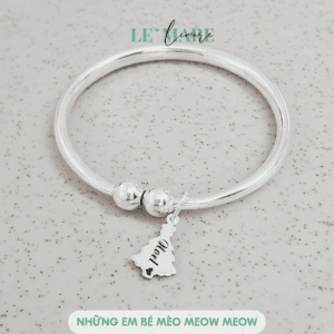 Quà tặng bạc đáng yêu cho bé: Vòng bạc ta PN02 mix charm thiết kế khắc tên bé yêu Le’Mare Jewelry Quà tặng bạc đáng yêu cho bé: Vòng bạc ta PN02 mix charm thiết kế khắc tên bé yêu Le’Mare Jewelry Le'mare Jewelry LMJ