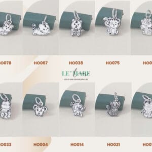 Vòng bạc làm quà thôi nôi, đầy tháng, sinh nhật: Vòng bạc ta CR khắc tên bé mix charm Hổ Le’Mare Jewelry miễn phí khắc tên bé Vòng bạc làm quà thôi nôi, đầy tháng, sinh nhật: Vòng bạc ta CR khắc tên bé mix charm Hổ Le’Mare Jewelry miễn phí khắc tên bé Le'mare Jewelry LMJ