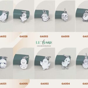 CHARM BẠC 2D THIẾT KẾ CÙNG TÊN BÉ - PHỤ KIỆN CHỌN THÊM mix cùng trang sức bạc ta Le'Mare Jewelry CHARM BẠC 2D THIẾT KẾ CÙNG TÊN BÉ - PHỤ KIỆN CHỌN THÊM mix cùng trang sức bạc ta Le'Mare Jewelry Le'mare Jewelry LMJ