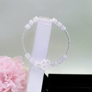 Vòng tay bánh xe bạch ngọc ống bạc xoắn Le'Mare Jewelry – Gợi ý món quà độc đáo và ý nghĩa dành tặng người phụ nữ trân quý trong các dịp kỷ niệm, ngày lễ 20/10, 8/3... Vòng tay bánh xe bạch ngọc ống bạc xoắn Le'Mare Jewelry – Gợi ý món quà độc đáo và ý nghĩa dành tặng người phụ nữ trân quý trong các dịp kỷ niệm, ngày lễ 20/10, 8/3... Le'mare Jewelry LMJ