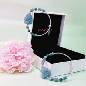 Vòng tay hồ ly chúa lam ngọc mix charm bạc Le'Mare Jewelry – Gợi ý món quà độc đáo và ý nghĩa dành tặng người phụ nữ trân quý trong các dịp kỷ niệm, ngày lễ ... Vòng tay hồ ly chúa lam ngọc mix charm bạc Le'Mare Jewelry – Gợi ý món quà độc đáo và ý nghĩa dành tặng người phụ nữ trân quý trong các dịp kỷ niệm, ngày lễ ... Le'mare Jewelry LMJ