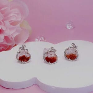 Mặt dây chuyền hồ ly ưu linh đỏ bọc bạc Le'Mare Jewelry – Gợi ý món quà độc đáo và ý nghĩa dành tặng người phụ nữ trân quý trong các dịp kỷ niệm, ngày lễ 20/10, 8/3...