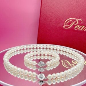 Set ngọc trai khoá bạc hoa hồng Le'Mare Jewelry – Gợi ý món quà sang trọng và độc đáo dành tặng người phụ nữ trân quý Set ngọc trai khoá bạc hoa hồng Le'Mare Jewelry – Gợi ý món quà sang trọng và độc đáo dành tặng người phụ nữ trân quý Le'mare Jewelry LMJ