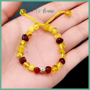 Vòng tay hổ phách lẫn mix cùng bi bạc Le'Mare Jewelry - món quà ý nghĩa dành cho bé yêu các dịp thôi nôi, đầy tháng, sinh nhật và các ngày kỷ niệm đặc biệt ... Vòng tay hổ phách lẫn mix cùng bi bạc Le'Mare Jewelry - món quà ý nghĩa dành cho bé yêu các dịp thôi nôi, đầy tháng, sinh nhật và các ngày kỷ niệm đặc biệt ... Le'mare Jewelry LMJ