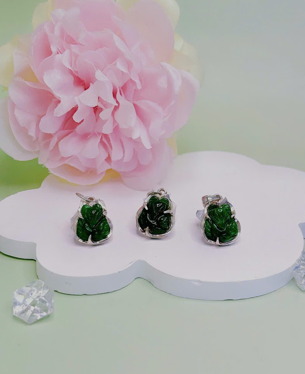 Mặt dây chuyền hồ ly cẩm thạch bọc bạc Le'Mare Jewelry – Gợi ý món quà độc đáo và ý nghĩa dành tặng người phụ nữ trân quý trong các dịp kỷ niệm, ngày lễ 20/10, 8/3... Mặt dây chuyền hồ ly cẩm thạch bọc bạc Le'Mare Jewelry – Gợi ý món quà độc đáo và ý nghĩa dành tặng người phụ nữ trân quý trong các dịp kỷ niệm, ngày lễ 20/10, 8/3... Le'mare Jewelry LMJ