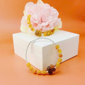 Vòng tay cẩm thạch huyết bánh xe mix thạch anh tóc nâu Le'Mare Jewelry – Gợi ý món quà độc đáo và ý nghĩa dành tặng người phụ nữ trân quý trong các dịp kỷ niệm, ngày lễ 20/10, 8/3... Vòng tay cẩm thạch huyết bánh xe mix thạch anh tóc nâu Le'Mare Jewelry – Gợi ý món quà độc đáo và ý nghĩa dành tặng người phụ nữ trân quý trong các dịp kỷ niệm, ngày lễ 20/10, 8/3... Le'mare Jewelry LMJ