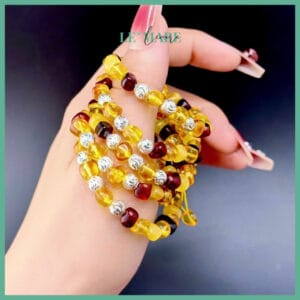 Vòng tay hổ phách lẫn mix cùng bi bạc Le'Mare Jewelry - món quà ý nghĩa dành cho bé yêu các dịp thôi nôi, đầy tháng, sinh nhật và các ngày kỷ niệm đặc biệt ... Vòng tay hổ phách lẫn mix cùng bi bạc Le'Mare Jewelry - món quà ý nghĩa dành cho bé yêu các dịp thôi nôi, đầy tháng, sinh nhật và các ngày kỷ niệm đặc biệt ... Le'mare Jewelry LMJ