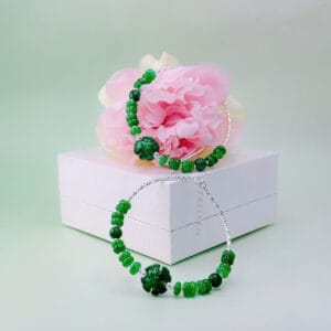 Vòng tay cỏ cẩm thạch mix ống bạc Le'Mare Jewelry – Gợi ý món quà độc đáo và ý nghĩa dành tặng người phụ nữ trân quý trong các dịp kỷ niệm, ngày lễ 20/10, 8/3... Vòng tay cỏ cẩm thạch mix ống bạc Le'Mare Jewelry – Gợi ý món quà độc đáo và ý nghĩa dành tặng người phụ nữ trân quý trong các dịp kỷ niệm, ngày lễ 20/10, 8/3... Le'mare Jewelry LMJ