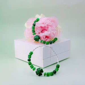 Vòng tay cỏ cẩm thạch mix ống bạc Le'Mare Jewelry – Gợi ý món quà độc đáo và ý nghĩa dành tặng người phụ nữ trân quý trong các dịp kỷ niệm, ngày lễ 20/10, 8/3... Vòng tay cỏ cẩm thạch mix ống bạc Le'Mare Jewelry – Gợi ý món quà độc đáo và ý nghĩa dành tặng người phụ nữ trân quý trong các dịp kỷ niệm, ngày lễ 20/10, 8/3... Le'mare Jewelry LMJ