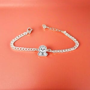 Lắc bạc ta dây dẹt mặt con giáp Rồng, miễn phí khắc tên Le'Mare Jewelry - món quà ý nghĩa dành cho bé yêu các dịp thôi nôi, đầy tháng, sinh nhật và các ngày kỷ niệm đặc biệt …