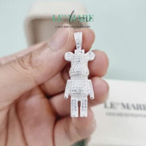 Mặt dây chuyền bạc nam Mặt Gấu đá L04 Le'Mare Jewelry – Gợi ý món quà độc đáo và ý nghĩa dành tặng nam giới trong các dịp sinh nhật, ngày kỷ niệm, lễ tết, giáng sinh - năm mới.... Mặt dây chuyền bạc nam Mặt Gấu đá L04 Le'Mare Jewelry – Gợi ý món quà độc đáo và ý nghĩa dành tặng nam giới trong các dịp sinh nhật, ngày kỷ niệm, lễ tết, giáng sinh - năm mới.... Le'mare Jewelry LMJ