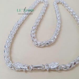 Dây chuyền bạc nam vảy rồng bản lớn LM014 Le'Mare Jewelry – Gợi ý món quà độc đáo và ý nghĩa dành tặng nam giới trong các dịp sinh nhật, ngày kỷ niệm, lễ tết, giáng sinh - năm mới....
