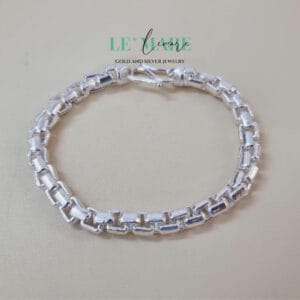 Lắc tay nam chuỗi hộp nguyên khối M004 Le'Mare Jewelry – Gợi ý món quà độc đáo và ý nghĩa dành tặng nam giới trong các dịp sinh nhật, ngày kỷ niệm, lễ tết, giáng sinh - năm mới.... Lắc tay nam chuỗi hộp nguyên khối M004 Le'Mare Jewelry – Gợi ý món quà độc đáo và ý nghĩa dành tặng nam giới trong các dịp sinh nhật, ngày kỷ niệm, lễ tết, giáng sinh - năm mới.... Le'mare Jewelry LMJ