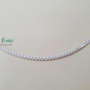 Dây chuyền bạc nam hộp bản 3mm LM006 Le'Mare Jewelry – Gợi ý món quà độc đáo và ý nghĩa dành tặng nam giới trong các dịp sinh nhật, ngày kỷ niệm, lễ tết, giáng sinh - năm mới.... Le'mare Jewelry LMJ