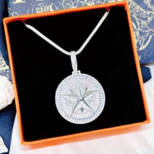 Dây chuyền bạc nam dây nhuyễn mặt tròn sao D016 Le'Mare Jewelry – Gợi ý món quà độc đáo và ý nghĩa dành tặng nam giới trong các dịp sinh nhật, ngày kỷ niệm, lễ tết, giáng sinh - năm mới....