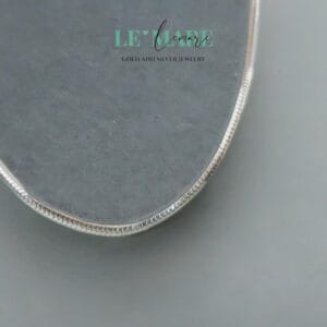 Dây chuyền bạc nam sợi nhuyễn cạnh LM003 Le'Mare Jewelry – Gợi ý món quà độc đáo và ý nghĩa dành tặng nam giới trong các dịp sinh nhật, ngày kỷ niệm, lễ tết, giáng sinh - năm mới.... Le'mare Jewelry LMJ