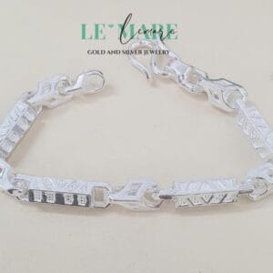 Lắc tay nam chuỗi ống hoạ tiết khối đinh M014 Le'Mare Jewelry – Gợi ý món quà độc đáo và ý nghĩa dành tặng nam giới trong các dịp sinh nhật, ngày kỷ niệm, lễ tết, giáng sinh - năm mới... Lắc tay nam chuỗi ống hoạ tiết khối đinh M014 Le'Mare Jewelry – Gợi ý món quà độc đáo và ý nghĩa dành tặng nam giới trong các dịp sinh nhật, ngày kỷ niệm, lễ tết, giáng sinh - năm mới... Le'mare Jewelry LMJ