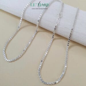 Dây chuyền bạc nam hộp bản 2mm LM005 Le'Mare Jewelry – Gợi ý món quà độc đáo và ý nghĩa dành tặng nam giới trong các dịp sinh nhật, ngày kỷ niệm, lễ tết, giáng sinh - năm mới.... Dây chuyền bạc nam hộp bản 2mm LM005 Le'Mare Jewelry – Gợi ý món quà độc đáo và ý nghĩa dành tặng nam giới trong các dịp sinh nhật, ngày kỷ niệm, lễ tết, giáng sinh - năm mới.... Le'mare Jewelry LMJ