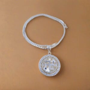 Dây chuyền bạc nam mẫu hộp 2mm mặt chữ Vạn tròn D005 Le'Mare Jewelry – Gợi ý món quà độc đáo và ý nghĩa dành tặng nam giới trong các dịp sinh nhật, ngày kỷ niệm, lễ tết, giáng sinh - năm mới....