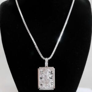 Dây chuyền bạc nam dây hộp mặt quan công D017 Le'Mare Jewelry – Gợi ý món quà độc đáo và ý nghĩa dành tặng nam giới trong các dịp sinh nhật, ngày kỷ niệm, lễ tết, giáng sinh - năm mới....