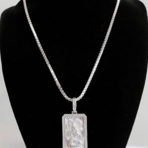 Dây chuyền bạc nam hộp mặt khảm rồng D011 Le'Mare Jewelry – Gợi ý món quà độc đáo và ý nghĩa dành tặng nam giới trong các dịp sinh nhật, ngày kỷ niệm, lễ tết, giáng sinh - năm mới....