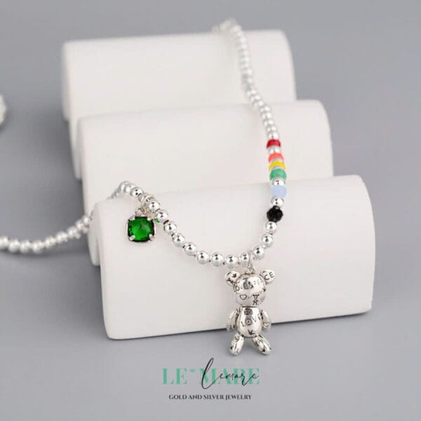 Set trang sức bạc Rainbow Bear Le'Mare Jewelry – Gợi ý món quà độc đáo và ý nghĩa trong các dịp sinh nhật, ngày kỷ niệm, lễ tết, giáng sinh - năm mới....