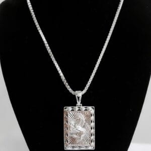 Dây chuyền bạc nam dây hộp mặt Ngựa mã đáo thành công D019 Le'Mare Jewelry – Gợi ý món quà độc đáo và ý nghĩa dành tặng nam giới trong các dịp sinh nhật, ngày kỷ niệm, lễ tết, giáng sinh - năm mới....