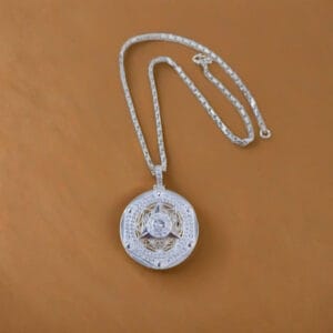 Dây chuyền bạc nam sợi móc mặt la bàn D006 Le'Mare Jewelry – Gợi ý món quà độc đáo và ý nghĩa dành tặng nam giới trong các dịp sinh nhật, ngày kỷ niệm, lễ tết, giáng sinh - năm mới....