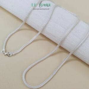 Dây chuyền bạc nam sợi máy nhỏ LM004 Le'Mare Jewelry – Gợi ý món quà độc đáo và ý nghĩa dành tặng nam giới trong các dịp sinh nhật, ngày kỷ niệm, lễ tết, giáng sinh - năm mới.... Le'mare Jewelry LMJ