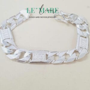 Lắc tay nam Cuban thiên thần hộ mệnh M017 Le'Mare Jewelry – Gợi ý món quà độc đáo và ý nghĩa dành tặng nam giới trong các dịp sinh nhật, ngày kỷ niệm, lễ tết, giáng sinh - năm mới...