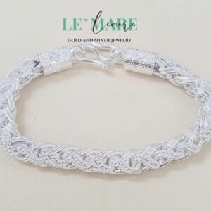 Lắc tay nam vòng xoắn 2 đầu tròn M006 Le'Mare Jewelry – Gợi ý món quà độc đáo và ý nghĩa dành tặng nam giới trong các dịp sinh nhật, ngày kỷ niệm, lễ tết, giáng sinh - năm mới.... Le'mare Jewelry LMJ