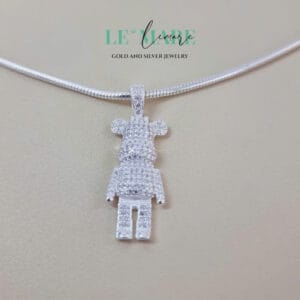 Dây chuyền bạc nam dây nhuyễn mặt Gấu đá D010 Le'Mare Jewelry – Gợi ý món quà độc đáo và ý nghĩa dành tặng nam giới trong các dịp sinh nhật, ngày kỷ niệm, lễ tết, giáng sinh - năm mới.... Dây chuyền bạc nam dây nhuyễn mặt Gấu đá D010 Le'Mare Jewelry – Gợi ý món quà độc đáo và ý nghĩa dành tặng nam giới trong các dịp sinh nhật, ngày kỷ niệm, lễ tết, giáng sinh - năm mới.... Le'mare Jewelry LMJ
