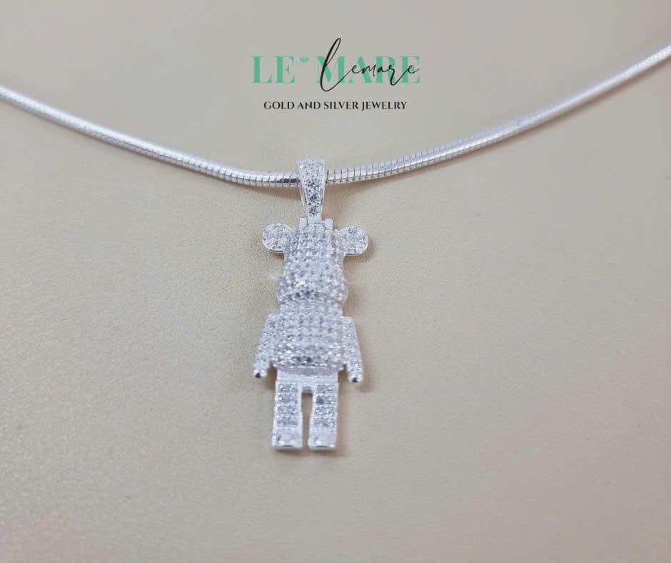 Mặt dây chuyền bạc nam Mặt Gấu đá L04 Le'Mare Jewelry – Gợi ý món quà độc đáo và ý nghĩa dành tặng nam giới trong các dịp sinh nhật, ngày kỷ niệm, lễ tết, giáng sinh - năm mới.... Mặt dây chuyền bạc nam Mặt Gấu đá L04 Le'Mare Jewelry – Gợi ý món quà độc đáo và ý nghĩa dành tặng nam giới trong các dịp sinh nhật, ngày kỷ niệm, lễ tết, giáng sinh - năm mới.... Le'mare Jewelry LMJ