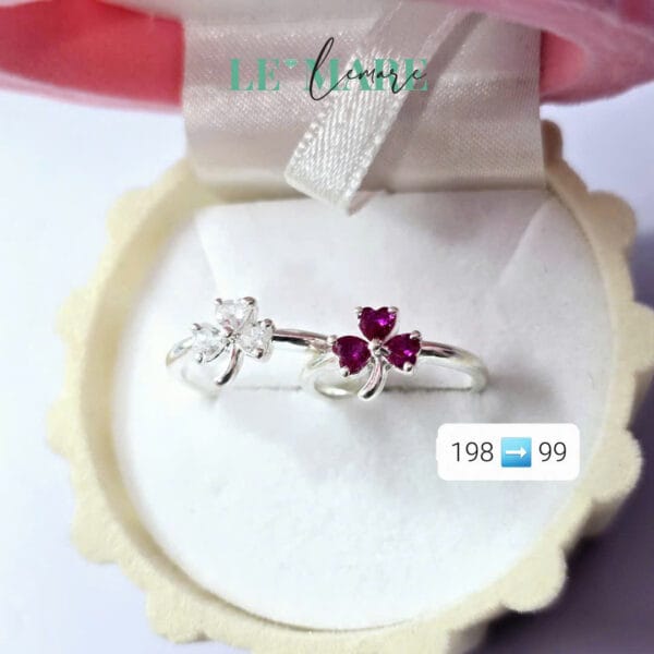 SALE 50% NHẪN BẠC KITTY 012 Le'Mare Jewelry - món quà ý nghĩa dành cho bé yêu các dịp thôi nôi, đầy tháng, sinh nhật và các ngày kỷ niệm đặc biệt ... - Hình ảnh 3